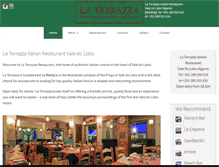 Tablet Screenshot of laterrazza-algarve.com